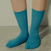 PLANE RIB SOCKS WOMENS / TARQUISE