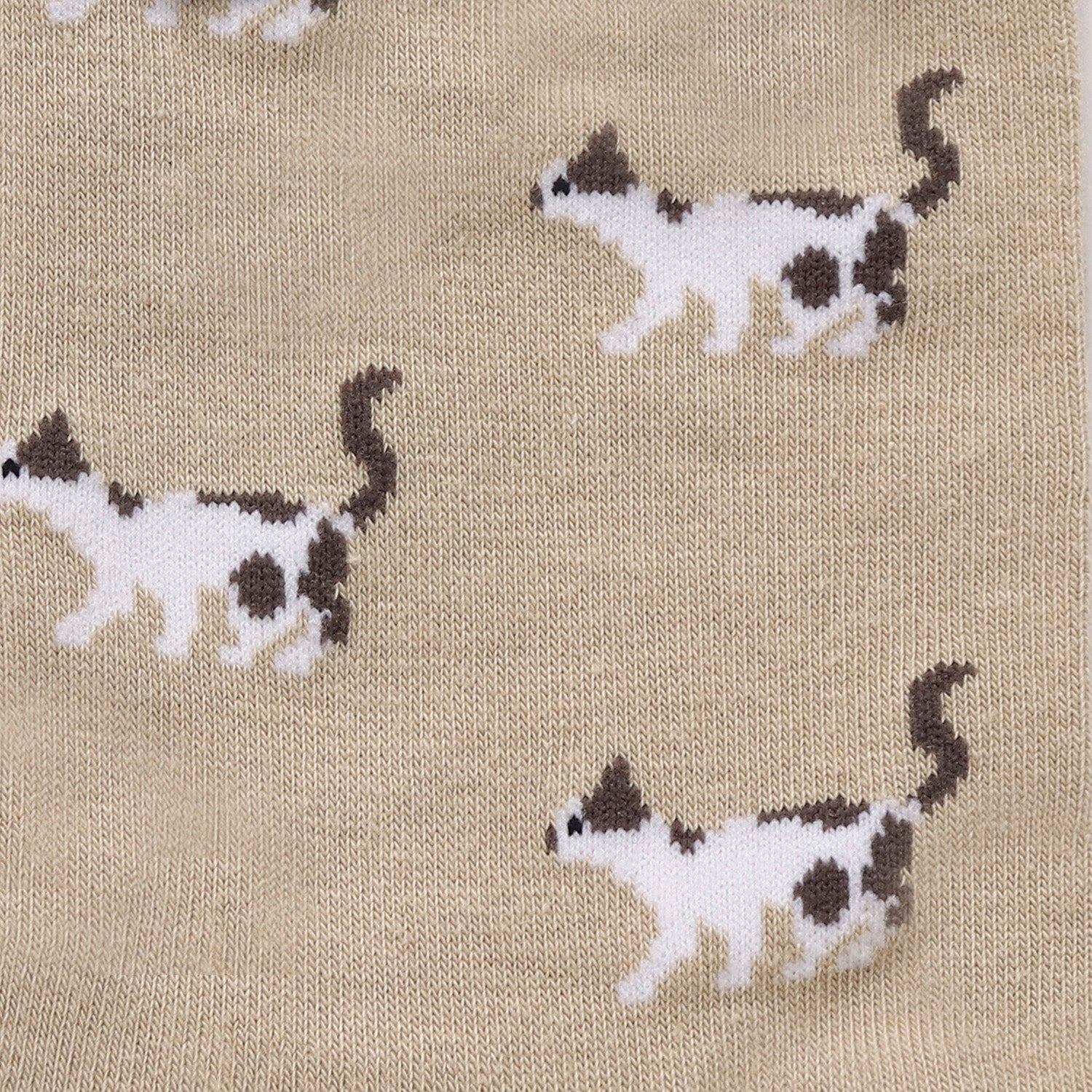 KITTEN SOCKS WOMENS / BEIGE