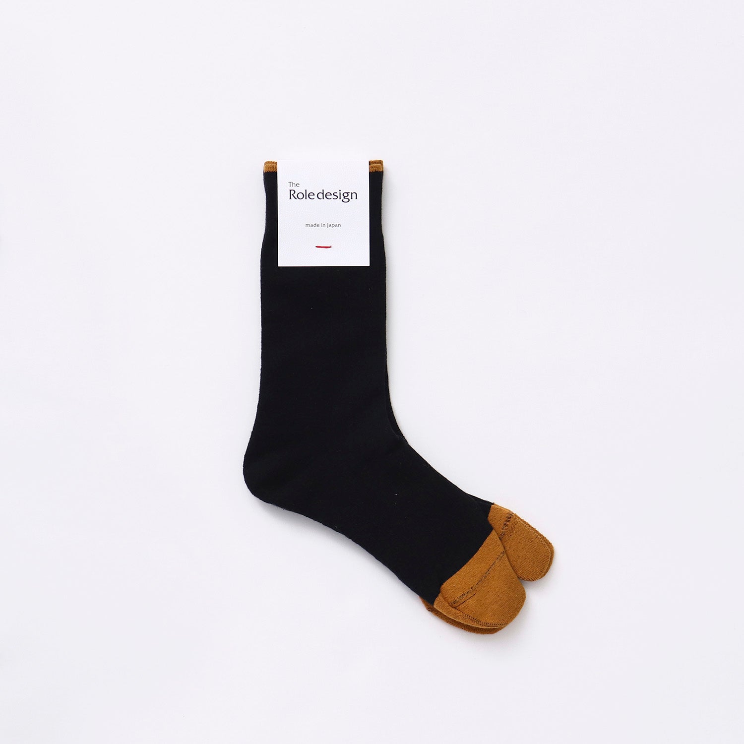 BICOLOR RIB SOCKS  WOMENS / BLACK