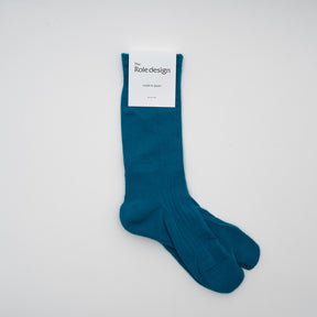 PLANE RIB SOCKS WOMENS / TARQUISE